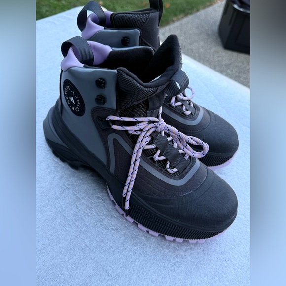 Adidas Black and Purple hiking boots - Picture 1 of 3